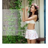 パステルシフォントップスとトロピカルな花柄ボトムスがフェミニンなビキニ3点セット… | GRAXIA | 詳細画像9