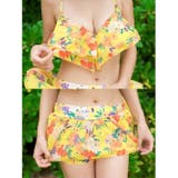 花柄シフォンのビキニ3点セット(水着・ビキニ) | GRAXIA | 詳細画像29 