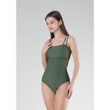 ハイウエストでバックシャンにも自信モノキニワンピース(水着・モノキニ) | GRAXIA | 詳細画像13 