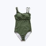 ハイウエストでバックシャンにも自信モノキニワンピース(水着・モノキニ) | GRAXIA | 詳細画像18 