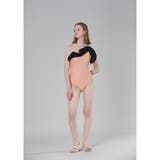 胸元フリルがお顔周りを可憐に彩るワンショルワンピース(水着・モノキニ) | GRAXIA | 詳細画像16