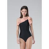 胸元フリルがお顔周りを可憐に彩るワンショルワンピース(水着・モノキニ) | GRAXIA | 詳細画像9