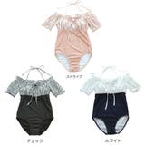 パフスリーブオフショルのワンピース(水着・モノキニ) | GRAXIA | 詳細画像8