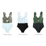 フリルショルダーのドッキングモノキニワンピ(水着・モノキニ) | GRAXIA | 詳細画像26