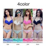 エスニック柄サイドタッセルビキニ2点セット(水着・ビキニ) | GRAXIA | 詳細画像4 