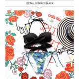 トロピカルリーフ柄フロントクロスビキニ2点セット(水着・ビキニ) | GRAXIA | 詳細画像29 