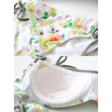 グレーと花柄が柔らかなビキニ2点セット(水着・ビキニ) | GRAXIA | 詳細画像30 