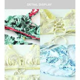 リーフ柄に程よい肌魅せが爽やかなビキニ2点セット(水着・ビキニ) | GRAXIA | 詳細画像30
