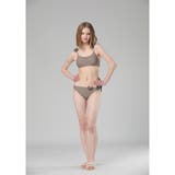 ショルダーとショーツにお花をあしらったビキニ2点セット(水着・ビキニ) | GRAXIA | 詳細画像9 