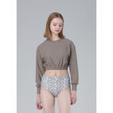 カップ付き長袖トップス×ハイウエストパンツビキニ2点セット(水着・ビキニ) | GRAXIA | 詳細画像10