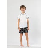 男女兼用ラグラン半袖TシャツタイプKIDSキッズ子供用ラッシュガード | GRAXIA | 詳細画像6