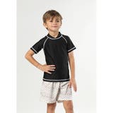 男女兼用ラグラン半袖TシャツタイプKIDSキッズ子供用ラッシュガード | GRAXIA | 詳細画像7