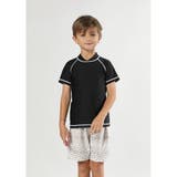 男女兼用ラグラン半袖TシャツタイプKIDSキッズ子供用ラッシュガード | GRAXIA | 詳細画像8