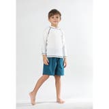 男女兼用ラグラン長袖TシャツタイプKIDSキッズ子供用ラッシュガード(水着 キッ… | GRAXIA | 詳細画像11 