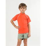 男女兼用ラグランハイネック半袖TシャツタイプKIDSキッズ子供用ラッシュガード | GRAXIA | 詳細画像14