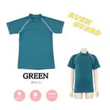 男女兼用ラグランハイネック半袖TシャツタイプKIDSキッズ子供用ラッシュガード | GRAXIA | 詳細画像27