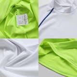 男女兼用ラグランハイネック半袖TシャツタイプKIDSキッズ子供用ラッシュガード | GRAXIA | 詳細画像8