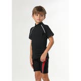 男女兼用ラグランハイネック半袖TシャツタイプKIDSキッズ子供用ラッシュガード | GRAXIA | 詳細画像9