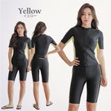 ほっそりシルエット半袖セパレート2点セットFitnessフィットネス運動系水着(… | GRAXIA | 詳細画像22 