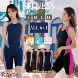 スタイリッシュノースリオールインワンFitnessフィットネス運動系水着(水着 … | GRAXIA | 詳細画像1 