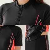 すっきりヒップライン半袖セパレート2点セットFitnessフィットネス運動系水着… | GRAXIA | 詳細画像10 
