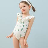 カチューシャ付きVネックフリルワンピースKIDSキッズ子供用水着(水着 キッズ … | GRAXIA | 詳細画像16