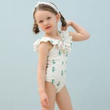 カチューシャ付きVネックフリルワンピースKIDSキッズ子供用水着(水着 キッズ … | GRAXIA | 詳細画像19