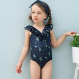 カチューシャ付きVネックフリルワンピースKIDSキッズ子供用水着(水着 キッズ … | GRAXIA | 詳細画像23
