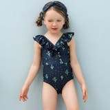 カチューシャ付きVネックフリルワンピースKIDSキッズ子供用水着(水着 キッズ … | GRAXIA | 詳細画像25