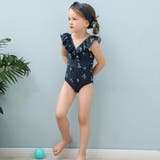 カチューシャ付きVネックフリルワンピースKIDSキッズ子供用水着(水着 キッズ … | GRAXIA | 詳細画像27
