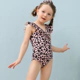 カチューシャ付きVネックフリルワンピースKIDSキッズ子供用水着(水着 キッズ … | GRAXIA | 詳細画像4