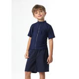 男女兼用フロントファスナー半袖ラッシュガード2点セットSchoolスクール学校キ… | GRAXIA | 詳細画像8 