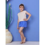カチューシャ付きデニム風スカート3点セットKIDSキッズ子供用水着 | GRAXIA | 詳細画像10