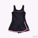 インパン付きスリット風ワンピースSchoolスクール学校キッズ子供用水着 | GRAXIA | 詳細画像19