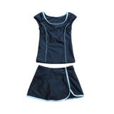 ラップスカートデザインセパレートSchoolスクール学校キッズ子供用水着 | GRAXIA | 詳細画像16
