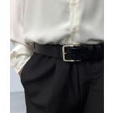 ブラック-1 | 本革レザーベルト | GROOVY STORE