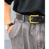 ブラック-2 | 本革レザーベルト | GROOVY STORE