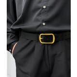 ブラック-4 | 本革レザーベルト | GROOVY STORE