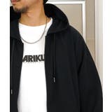 【無地】ジップパーカー ジョーゼット 上品 | GROOVY STORE | 詳細画像4