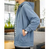 【無地】ジップパーカー ジョーゼット 上品 | GROOVY STORE | 詳細画像23