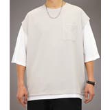 【オーバーサイズ】ベスト風 Tシャツ半袖 ジョーゼット #無地 Tシャツ | GROOVY STORE | 詳細画像11