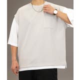 【オーバーサイズ】ベスト風 Tシャツ半袖 ジョーゼット #無地 Tシャツ | GROOVY STORE | 詳細画像13