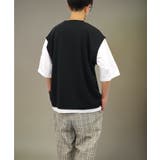 【オーバーサイズ】ベスト風 Tシャツ半袖 ジョーゼット #無地 Tシャツ | GROOVY STORE | 詳細画像24