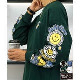 グリーン-袖ロゴ | ヘビーウェイト ロンT 長袖 | GROOVY STORE
