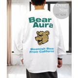 ホワイト | BearAura ロンT 長袖 | GROOVY STORE