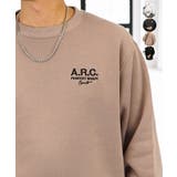 ラテ-2 | 【追加入荷】3種類のデザイン【裏起毛】スウェット トレーナー | GROOVY STORE