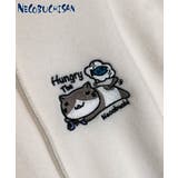 【猫耳付き】猫渕さん ふわふわ フリース パーカー | GROOVY STORE | 詳細画像3