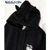 【猫耳付き】猫渕さん ふわふわ フリース パーカー | GROOVY STORE | 詳細画像7
