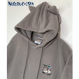 【猫耳付き】猫渕さん ふわふわ フリース パーカー | GROOVY STORE | 詳細画像12