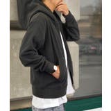 【無地】ジップ パーカー トップス ニット フリース パーカー ジップアップ | GROOVY STORE | 詳細画像10